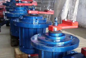 motovibrador de brida superior